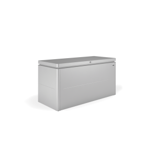 BAUL ARCON METALICO LOUNGEBOX 200 BIOHORT JARDIN GRIS CUARZO