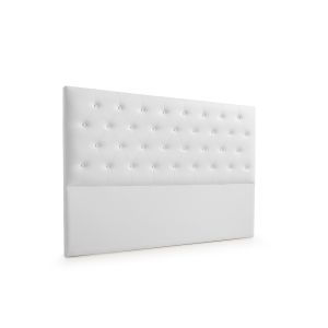 Cabecero tapizado ferrara polipiel 145x120x8 cm - moonia