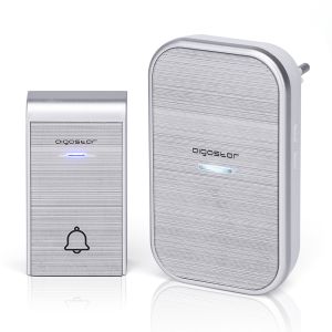 Aigostar ding ac-timbre inalámbrico,ip44,36 melodías,3 volúmenes