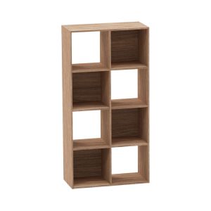 Estantería de 8 compartimentos spacequb 67.5x32x134cm 7house