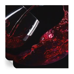 Papel pintado autoadhesivo vino tinto 250x250 tulup