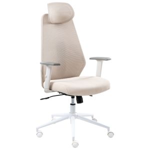 Silla de oficina oryn beige