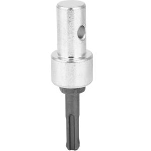 Adaptador broca taladro eléctrico 2 ranuras eje redondo