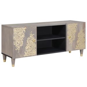 Mueble de tv de diseño moderno con almacenaje interior