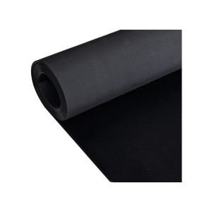 5x 1 m cordoncillo fino - estera antideslizante suelo caucho goma 3mm | co