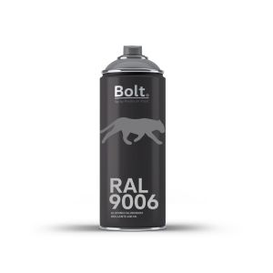 Spray bolt premium acrilico brillante ral 400 ml (ral 9006 aluminio)