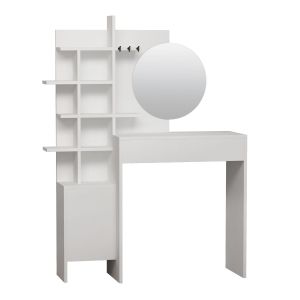 Tocador 10 estantes 1 puerta  h151 cm - mup