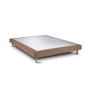 Base de cama rígida 15 tribu taupe  195 x 160 cm altura 30 cm  indream