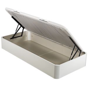 Canapé 90x190 pikolin naturbox lateral blanco montaje incluido