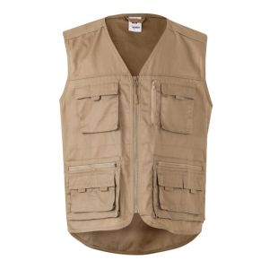 Chaleco m beige arena