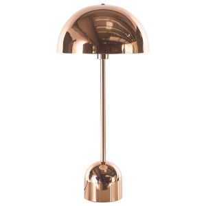 Lámpara de mesa macasia metal cobrizo