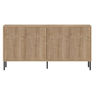 Aparador de madera <<evolet>> - 150 x 36 x 75 cm - beige