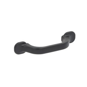 Tirador para mueble 139 en zamac dist entre ejes 64 mm negro lote de 6