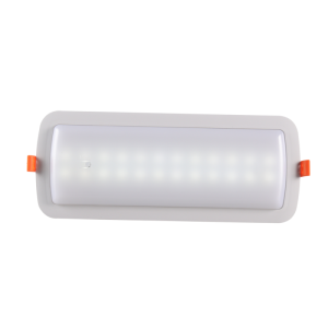 Luminaria de emergencia LED 3w smd2835 para empotrar