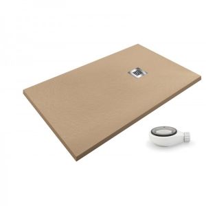 Plato de ducha airstone moka ral 1001 80x100