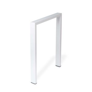 Pata de mesa rei 915 | 580x60x695 mm | blanco poro | acero