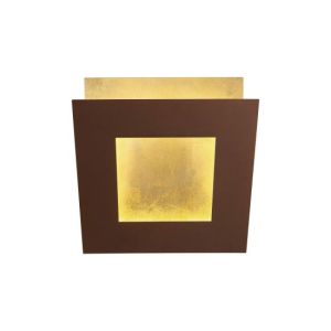 Mantra aplique LED moderno dalia corten oro