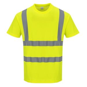 Camiseta de alta visibilidad portwest mc aLGodón comfort