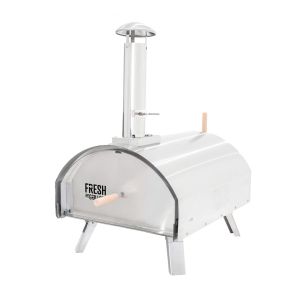 Horno de pizza premium extra grande piedra y pala gratis