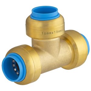 Conector automático universal en t ø16 tout push