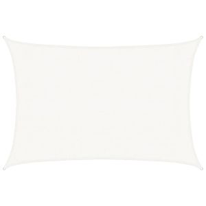 Toldo de vela blanco hdpe 160 g/m² 3x4,5 m