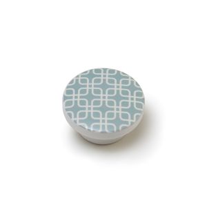 Pomo para mueble rei e225 | 38x38x22 mm | gris | haya