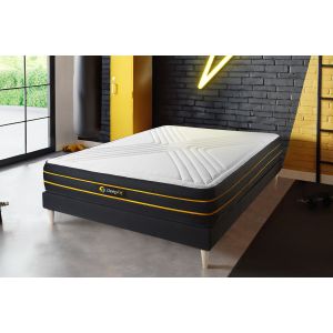 Pack colchón ultra 120x210cm + somier multiláminas, espuma viscoelástica y