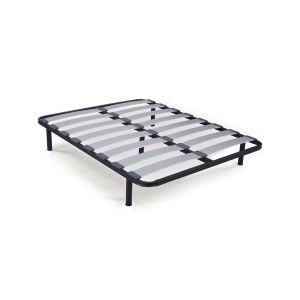 Somier multiláminas con patas base firme y ventilada