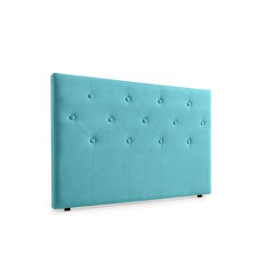 Cabecero tapizado victoria acualine 130x115x12 cm - moonia