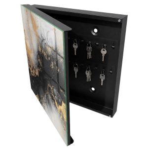 Armario para llaves decorativo 30x30x5, apertura izquierda tulup
