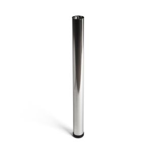 Pata para mueble rei 2-406g.671.22 | 60x60x710 mm | níquel satinado | acero
