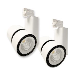 Foco de carril tron 22w - 4000k - pack 2 - azabak