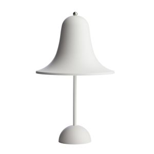 ALPINALUZ Lámpara bell blanco mate, 2xg9, moderna y elegante