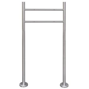 Soporte para buzón de acero inoxidable 120 x 50