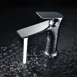 Imex - grifo monomando lavabo caño bajo cromado serie nassau