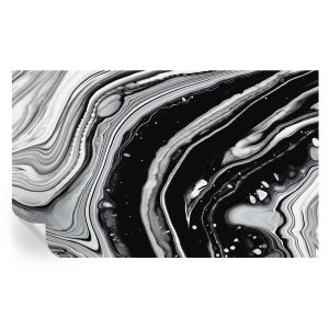Papel pintado autoadhesivo ondas monocromáticas 416x254 tulup