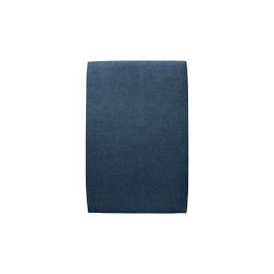 Cabecero 90 cm tapizado - lienzo mate bleu ocean - azul océano