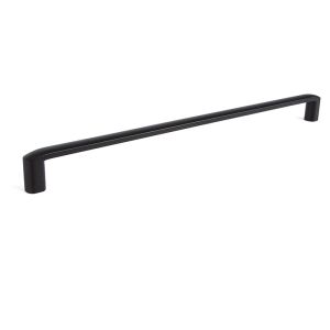 Tirador modelo roma de viefe distancia 320 acabado negro mate