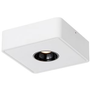 Nettlfe lámpara de techo LED blanca 132x132
