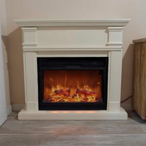 Chimenea electrica completa con insertable electrico grande 1500 w sined ca