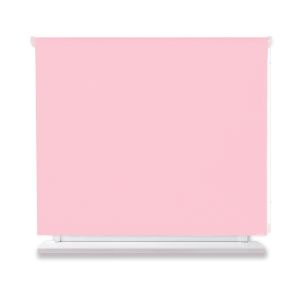 Estor enrollable opaco rosa 230x150cm.