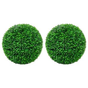 Bolas de boj artificial 2 unidades 55 cm eerf6751
