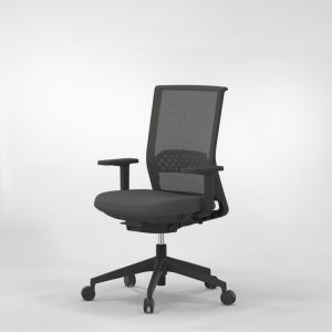 Actiu stay silla de escritorio space grey - sin cabezal, 2d