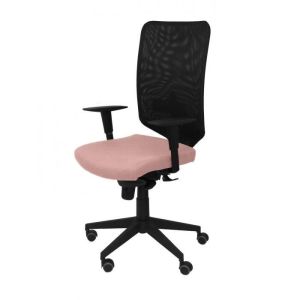 Modelo 16snbali710 negra silla de oficina ergonómica con mecanismo sincróni