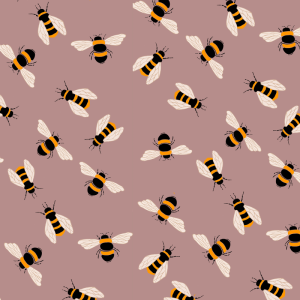 Papel pintado animal abejas 58cm ancho por 350cm alto