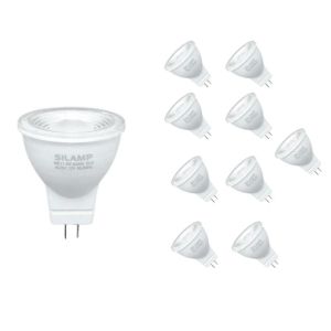 Bombilla LED gu4 / mr11 4w 12v (pack de 10) - blanco frío 6000k -