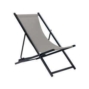 Hamaca plegable locri ii metal gris