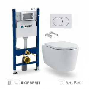 Pack geberit duofix cisterna y pulsador delta 01 bl br wc lia azulbath