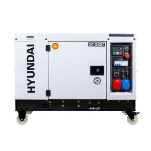 Dhy10000se-t generador diésel insonorizado hyundai serie pro 10,6 kva 400v