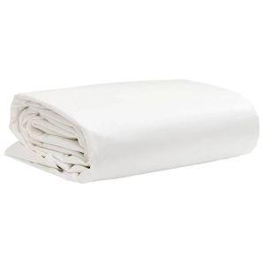 vidaXL lona blanca 1,5x10 m 650 g/m²